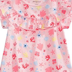 First Impressions Shirts & Tops - NWT First Impressions Shell Print Ruffle Top 12mo First Impressions Shirts & Tops - NWT First Impressions Shell Print Ruffle Top 12mo